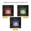 XL-Lithografie-Lampe 3D mit RGB-Licht